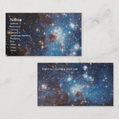 LH 95 Star vormend gebied NASA Visitekaartje (Voorkant / Achterkant)