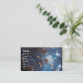 LH 95 Star vormend gebied NASA Visitekaartje (Staand voorkant)