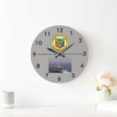 LHA-5 USS Peleliu wall clock Grote Klok (Huis)