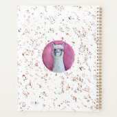 Lhama descolada planner (Achterkant)