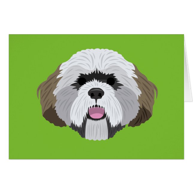 Lhasa Apso (Voorkant Horizontaal)
