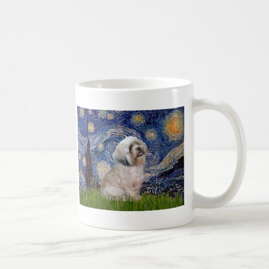 Lhasa Apso 10 - Sterrennacht Koffiemok (Rechts)