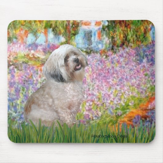 Lhasa Apso 20 - Tuin Muismat (Voorkant)