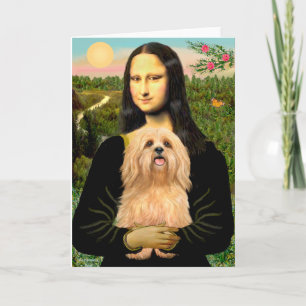 Lhasa Apso 9 - Mona Lisa Kaart