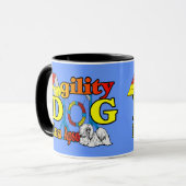 Lhasa Apso Agility Gifts Mok (Voorkant links)