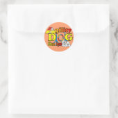Lhasa Apso Agility Gifts Ronde Sticker (Tas)