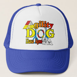 Lhasa Apso Agility Gifts Trucker Pet