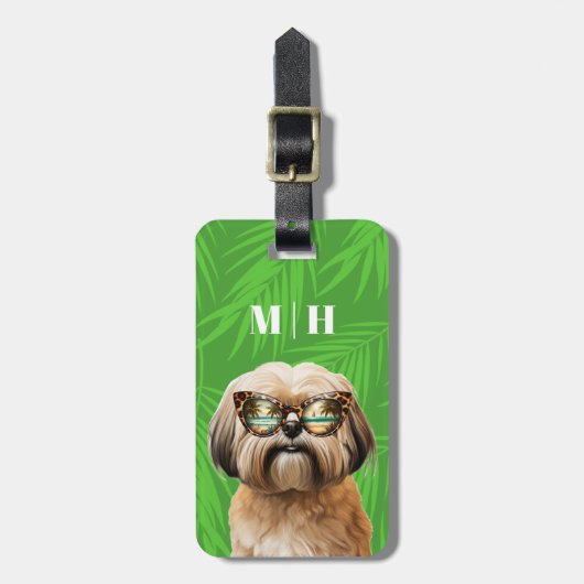 Lhasa Apso Bagagelabels (Voorkant verticaal)
