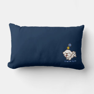 Lhasa apso bubu en kleine kip guagua kussen