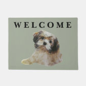Lhasa Apso Deurmat (Voorkant)