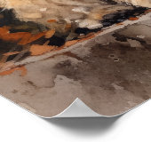 Lhasa Apso Dog Art Print Poster (Hoek)