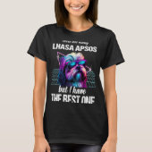 Lhasa Apso Dog Lhasa Apsos T-shirt (Voorkant)