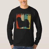 Lhasa Apso Dog T-shirt (Voorkant)