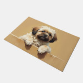 Lhasa Apso Doormat Art Deurmat (Schuin)