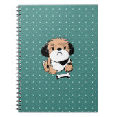 Lhasa Apso en hondenbehandeling Notitieboek (Voorkant)