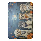 Lhasa Apso Halloween Spooky Badmat (Voorkant Verticaal)