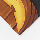 Lhasa Apso Halloween Spooky Fleece Deken (Hoek)