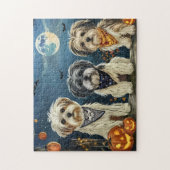 Lhasa Apso Halloween Spooky Legpuzzel (Verticaal)