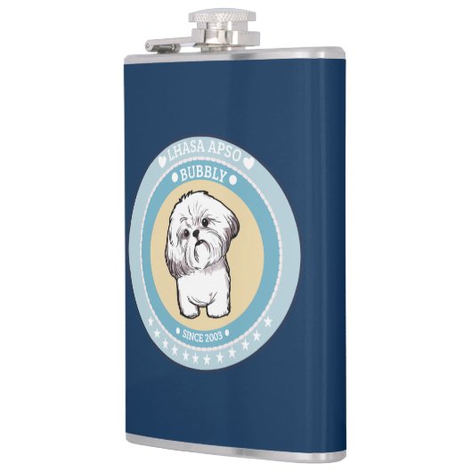 Lhasa Apso Heupfles (Links)