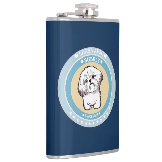 Lhasa Apso Heupfles (Rechts)