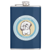 Lhasa Apso Heupfles (Voorkant)