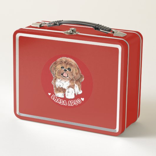 Lhasa Apso hond (Voorkant)