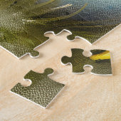 Lhasa Apso Hond met Paaseieren Vakantie Legpuzzel (Zijkant)