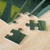 Lhasa Apso Hond Spring Bloemen Schilderen Legpuzzel (Zijkant)