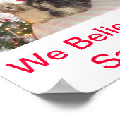 Lhasa Apso-honden die we geloven in Santa Print (Hoek)