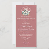 Lhasa Apso Honden Salon Cadeaubon - Roze (Achterkant)
