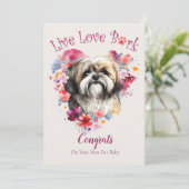 Lhasa Apso hondenadoptie, Gotcha-dag Kaart (Staand voorkant)