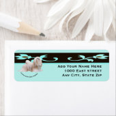 Lhasa Apso hondenkusjes Etiket (Insitu)