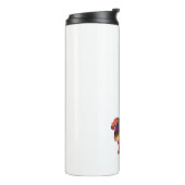 Lhasa Apso Hondenras Geo Silhouette Multi Thermosbeker (Gedraaid links)