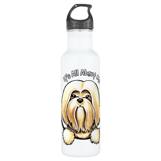 Lhasa Apso IAAM Waterfles (Voorkant)