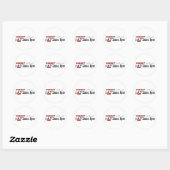Lhasa Apso (Ik hou van) Sticker (Vel)