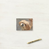 Lhasa Apso in een tuin Post-it® Notes (Op bureau)