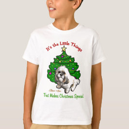 Lhasa Apso kerstcadeaus T-shirt