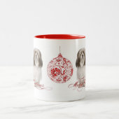 Lhasa Apso Kerstmis Mok (Center)