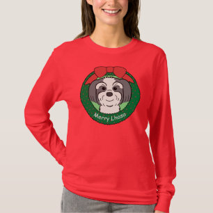Lhasa Apso Kerstmis T-shirt