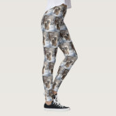Lhasa Apso Laat het Sneeuwen Kerstmis Leggings (Rechts)