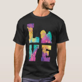 Lhasa Apso Love T-shirt (Voorkant)