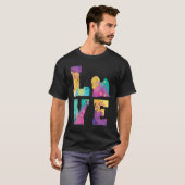 Lhasa Apso Love T-shirt (Voorkant volledig)