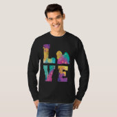 Lhasa Apso Love T-shirt (Voorkant volledig)