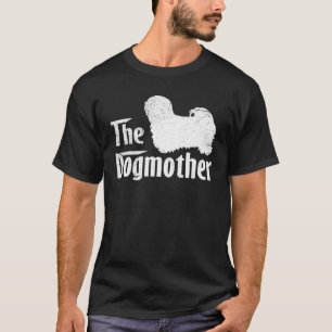 Lhasa Apso Lover Gifts Dog mam Moederdag T-shirt