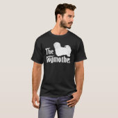 Lhasa Apso Lover Gifts Dog mam Moederdag T-shirt (Voorkant volledig)