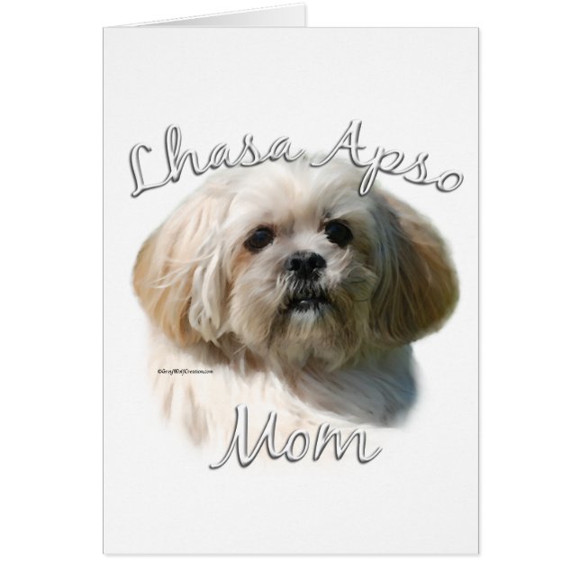 Lhasa Apso mam 2 (Voorkant)