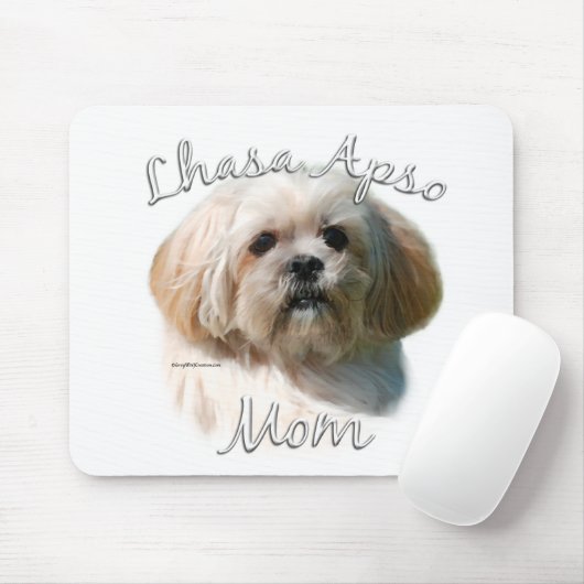 Lhasa Apso mam 2 Muismat (Met muis)