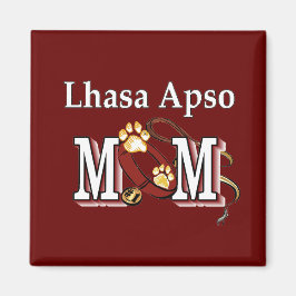 Lhasa Apso mam Gifts Magneet