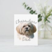 Lhasa Apso Pap 2 Briefkaart (Staand voorkant)