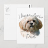 Lhasa Apso Pap 2 Briefkaart (Voorkant / Achterkant)